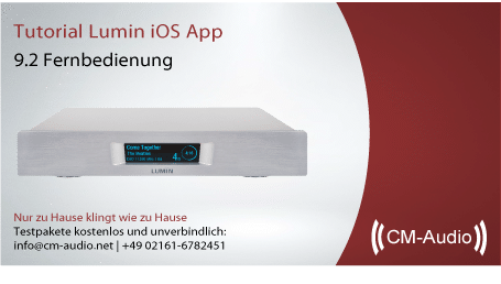 Lumin iOS App Benutzeranleitung 9.2 - Fernbedienung