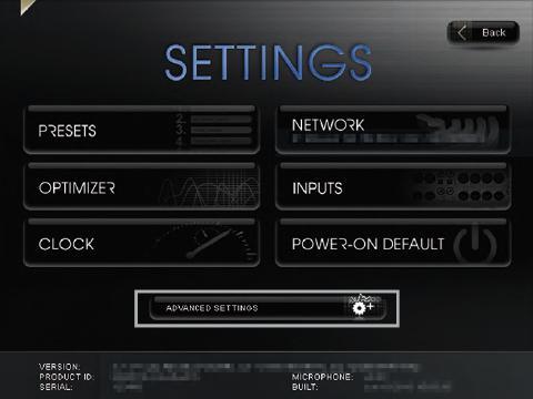 trinnof st2 hifi advanced settings