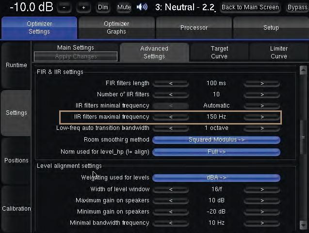 trinnof st2 hifi iir filters maximal frequency