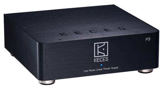 Keces linerares netzteil p3 front black