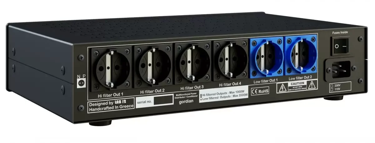 Lab12 Stromfilter gordian inkl. Stromkabel knack 20A