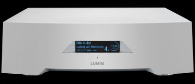 lumin audiohub p1 frontal silver