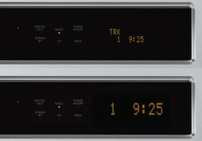 luxman digital player d10x digialanzeige