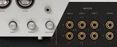 luxman sq n150 hinten teilausschnitt silber schwarz