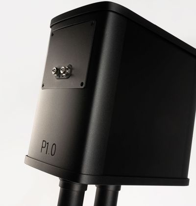 wilson benesch standlautsprecher p10 back view single black