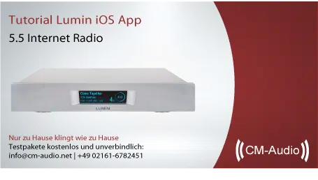 Lumin iOS App Benutzeranleitung 5.5 - Internet Radio