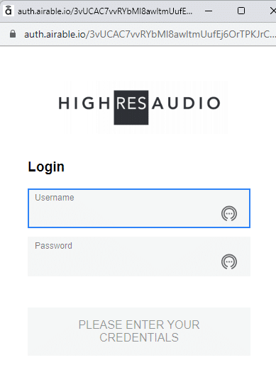 Innuos Dashboard System Settings Streaming Services HIGHRESAUDIO