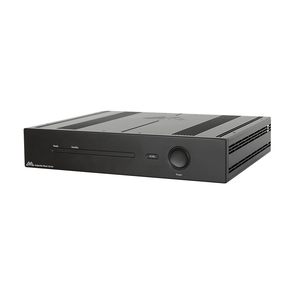 Musikserver K41 G4 von Antipodes jetzt telefonisch oder per E-Mail mit 3% Skonto bestellen oder vorher kostenlos als Testpaket zu Hause ausprobieren.
