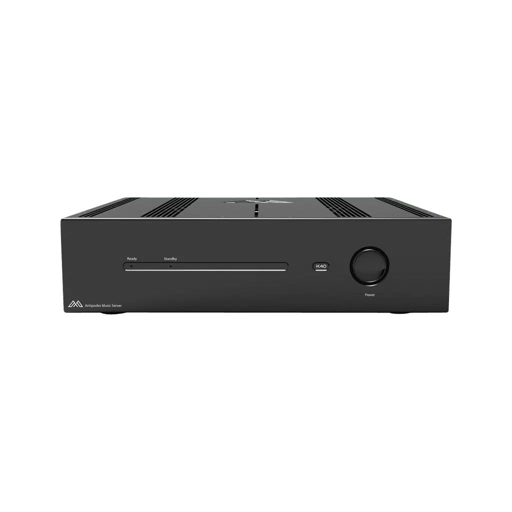 Musikserver K40 von Antipodes jetzt telefonisch oder per E-Mail mit 3% Skonto bestellen oder vorher kostenlos als Testpaket zu Hause ausprobieren.
