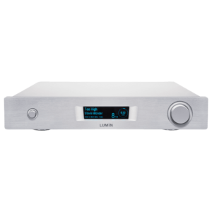 Streaming Verstärker M1 von Lumin jetzt telefonisch oder per E-Mail mit 3% Skonto bestellen oder vorher kostenlos als Testpaket zu Hause ausprobieren.